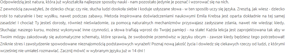 Efektywna Metoda Nauki Płock